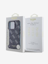 Guess Guess IML Denim Effect MagSafe Zadní Kryt pro iPhone 16 Pro Max Dark Blue