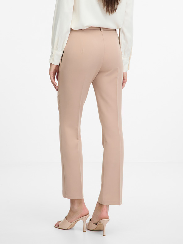 Orsay Béžové dámské kalhoty ORSAY