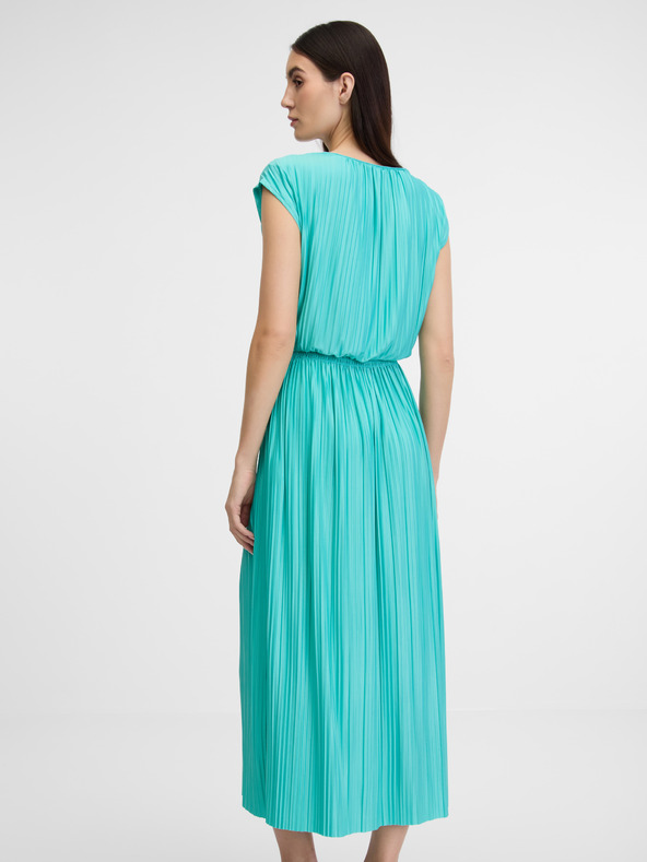 Orsay Tyrkysové dámské maxi šaty ORSAY