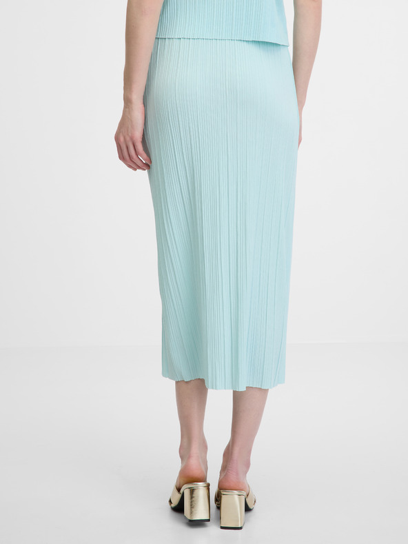 Orsay Světle modrá dámská sukně ORSAY