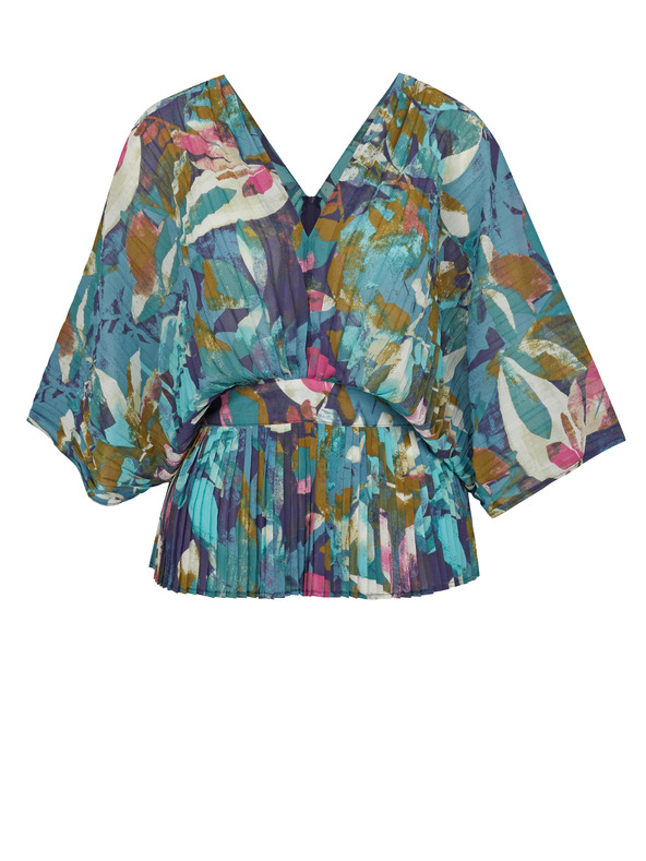 Orsay Modrá dámská halenka ORSAY