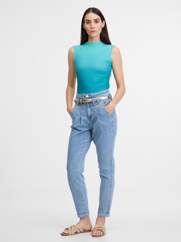 Orsay Modrá dámská halenka ORSAY