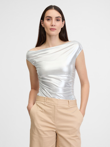 Orsay Stříbrná dámská halenka ORSAY