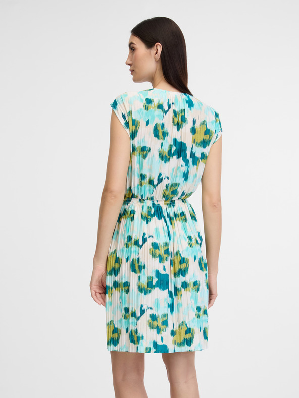 Orsay Modré dámské šaty ORSAY