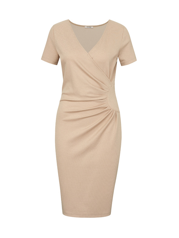 Orsay Béžové dámské šaty ORSAY