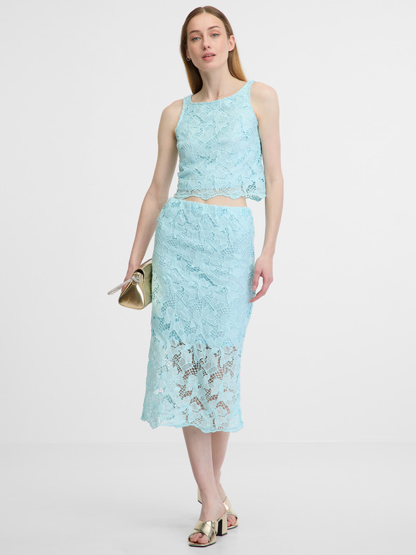 Orsay Světle modré dámské tílko ORSAY