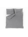 Kvalitex Ložní saténové povlečení s proužkem 140x200, 70x90cm světle šedé Kvalitex