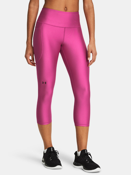Under Armour Dámské legíny Under Armour Tech Hi Capri-PNK