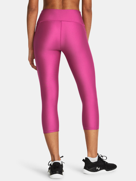 Under Armour Dámské legíny Under Armour Tech Hi Capri-PNK