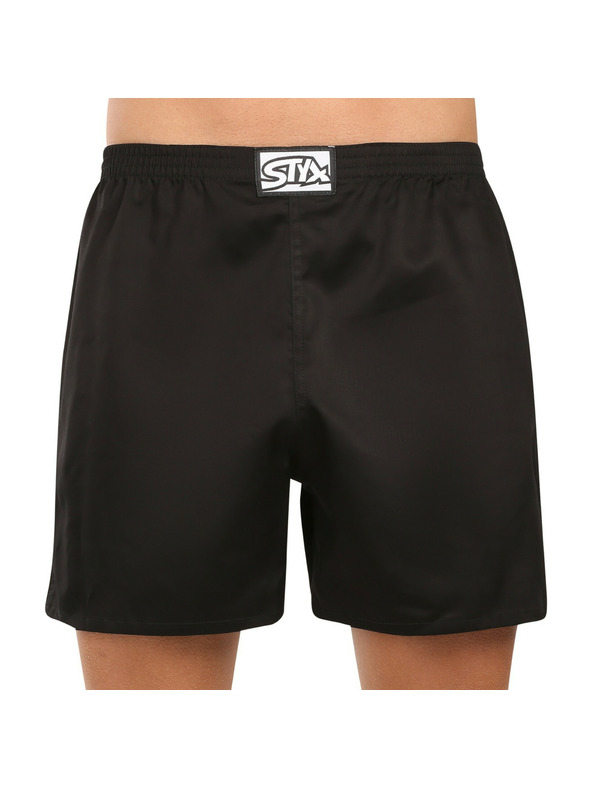 Styx Pánské trenky na spaní Styx černé