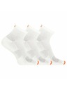 Merrell merrell ponožky MEA33565Q3B2 WHITE CUSHIONED COTTON QUARTER (3 packs) white S/M MERRELL PONOŽKY