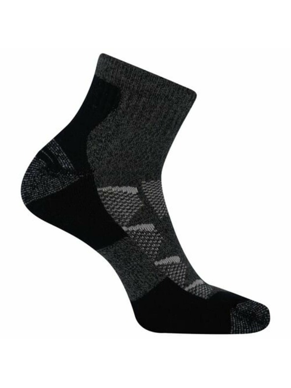 Merrell merrell ponožky MEA33651Q1B4 CHAR MOAB HIKING QUARTER charcoal S/M MERRELL PONOŽKY