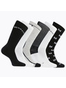 Merrell merrell ponožky MEA33694C6B2 BKAST RECYCLED CUSHION CREW (6 packs) black assorted S/M MERRELL PONOŽKY