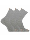 Merrell merrell ponožky MEA33564C3B2 GRAYH CUSHIONED COTTON CREW (3 packs) gray S/M MERRELL PONOŽKY