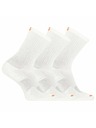 Merrell merrell ponožky MEA33564C3B2 WHITE CUSHIONED COTTON CREW (3 packs) white S/M MERRELL PONOŽKY