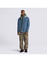 Vans Pánska modrá bunda Drill Chore Denim Sherpa Coat Vans