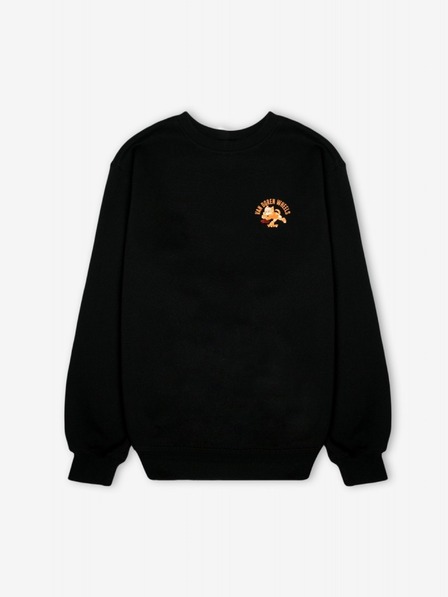 Vans Pánska čierna mikina Vans Bark Loose Crew