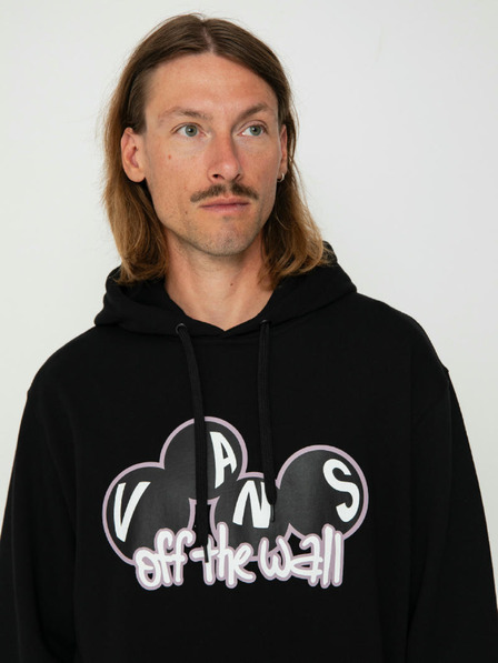 Vans Pánska čierna mikina Scuttle Black Vans