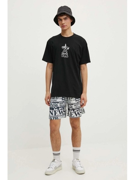 Vans Pánske čierne tričko Crazy Eddy Vans