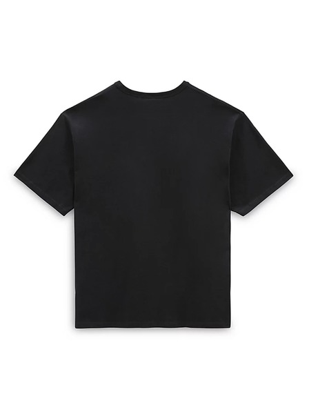 Vans Pánske čierne tričko Vans Off The Wall Gradient Loose SS Tee Black