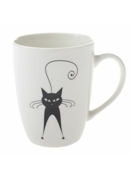 Casa de Engel Porcelánový hrnek s motivem kočky - 370ml, 12/36
