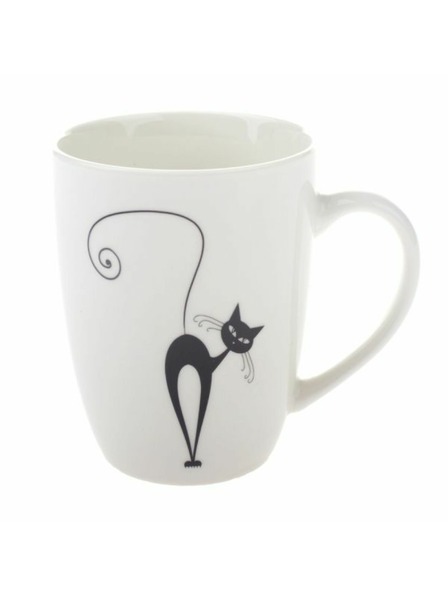 Casa de Engel Porcelánový hrnek s motivem kočky - 370ml, 12/36