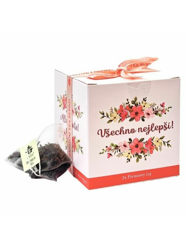 Casa de Engel Čaj v krabičce, černý, 2 příchutě po 5 kusech, Marocká máta, Mučenka, 0/48