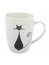 Casa de Engel Porcelánový hrnek s motivem kočky - 370ml, 12/36