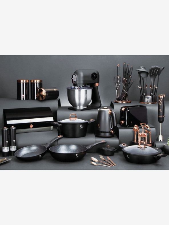 Berlingerhaus Elektrický mlýnek na pepř a sůl BERLINGERHAUS Black Rose Collection