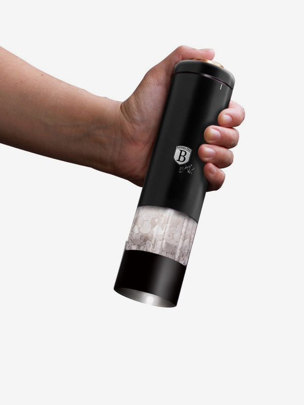 Berlingerhaus Elektrický mlýnek na pepř a sůl BERLINGERHAUS Black Rose Collection