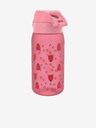 ION8 Růžová vzorovaná lahev Ion8 Leak Proof Ladybugs (350 ml)