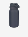 ION8 Šedomodrá nerezová lahev Ion8 Leak Proof (400 ml)