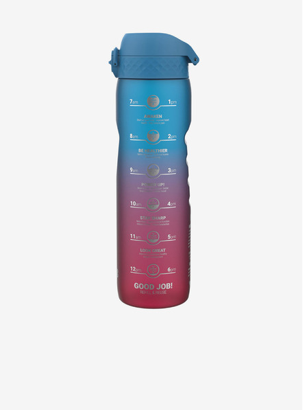 ION8 Modro-růžová lahev Ion8 Leak Proof Motivator (1000 ml)