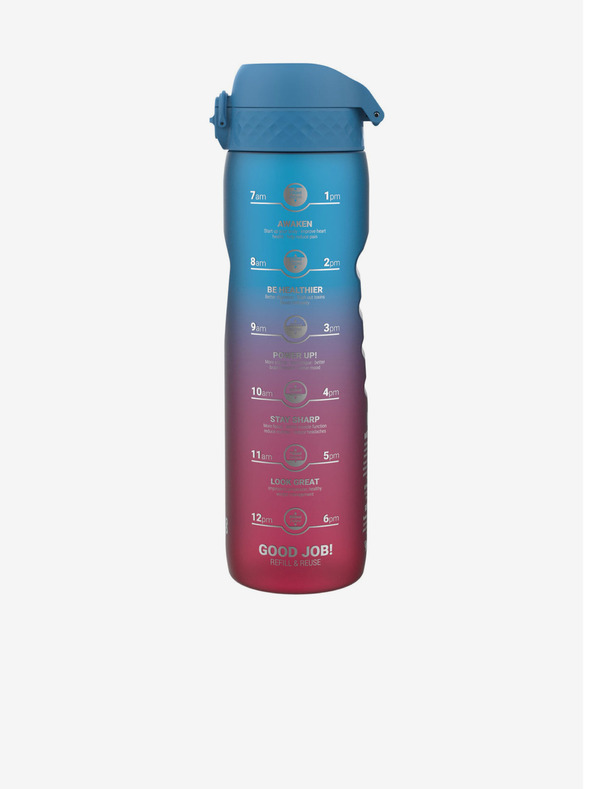 ION8 Modro-růžová lahev Ion8 Leak Proof Motivator (1000 ml)