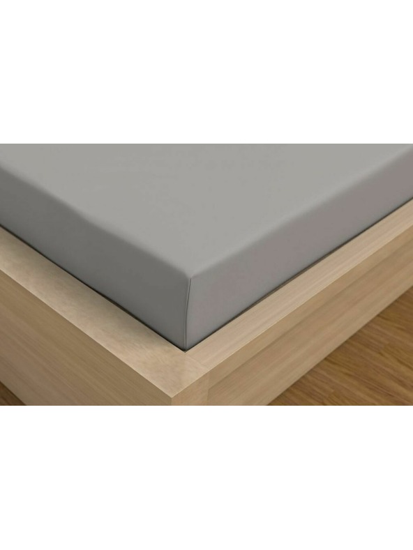 Kvalitex Saténové prostěradlo Luxury Collection 220x200cm světle šedé Kvalitex