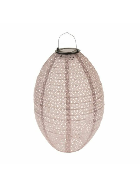 Casa de Engel Textilní venkovní lampion se solárním LED světlem, 0/36