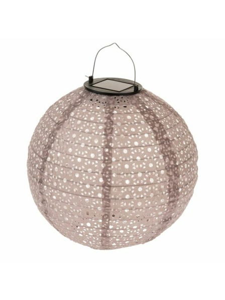 Casa de Engel Textilní venkovní lampion se solárním LED světlem, 0/72