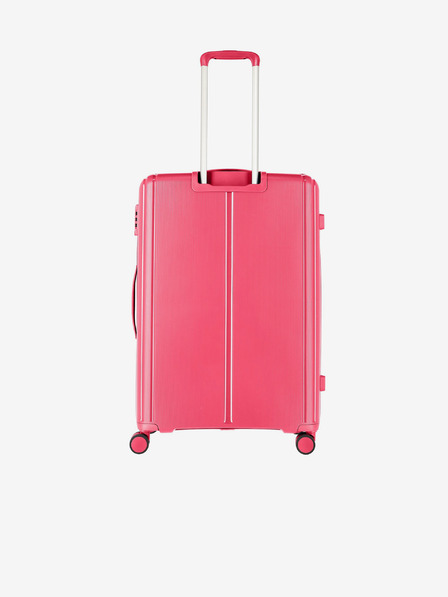 Travelite Růžový cestovní kufr Travelite Vaka 4w L