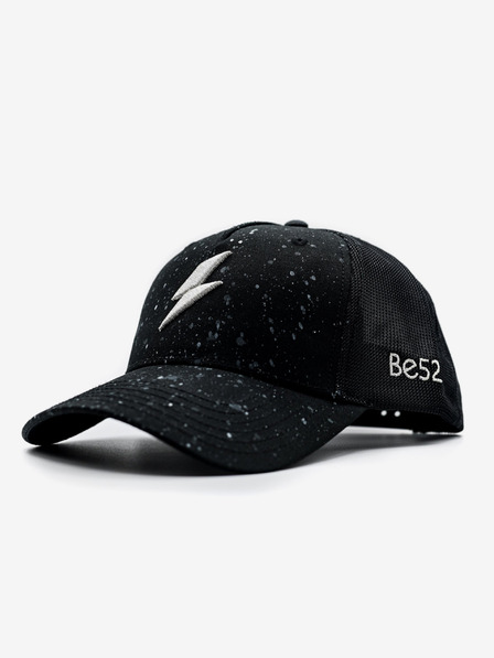 Be52 Be52 Bolt splash kšiltovka premium černá