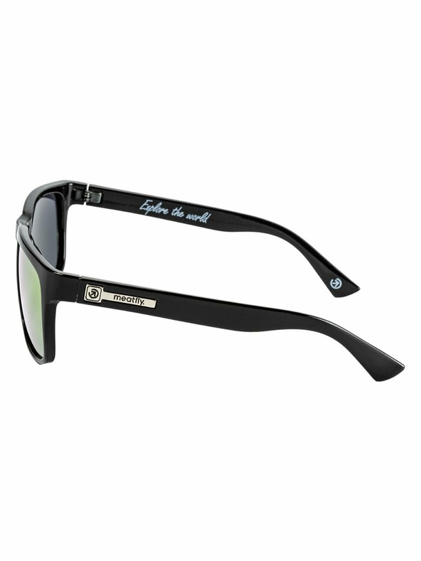 Meatfly Meatfly sluneční polarizační brýle Ronnie Black | Černá | Velikost