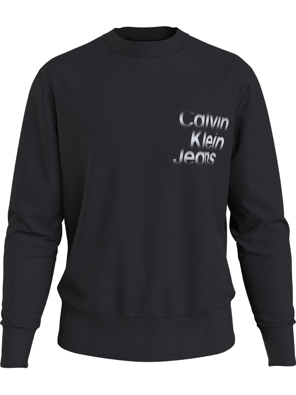Calvin Klein Pánská černá mikina Calvin Klein