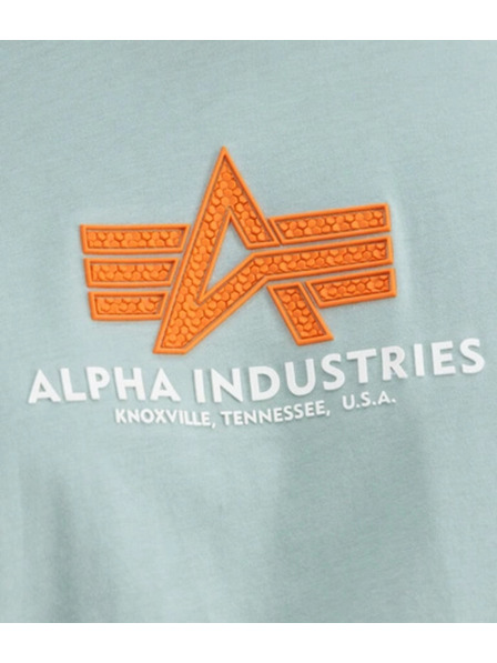 Alpha Industries Pánske zelené tričko Alpha Industries Basic T Dusty Green