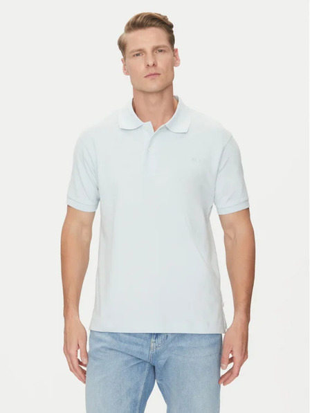 Guess Jeans Pánské světle modré polo triko kcjv1 Guess jeans