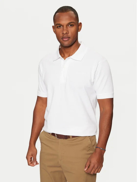 Guess Jeans Pánské bílé polo triko kcjv1 Guess jeans
