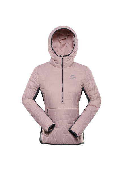 ALPINE PRO Dámská ultralehká bunda s impregnací ALPINE PRO KAERA pale mauve