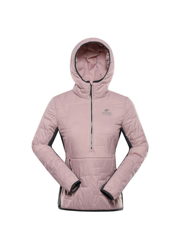 ALPINE PRO Dámská ultralehká bunda s impregnací ALPINE PRO KAERA pale mauve