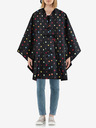 Reisenthel Černá dámská skládací puntíkovaná pláštěnka Reisenthel Mini Maxi Poncho