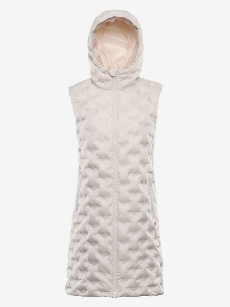 ALPINE PRO Dámská vesta s membránou ALPINE PRO GURFA pastel parchment