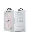 Karl Lagerfeld Karl Lagerfeld Liquid Silicone Karl and Choupette MagSafe Zadní Kryt pro iPhone 16 Pink