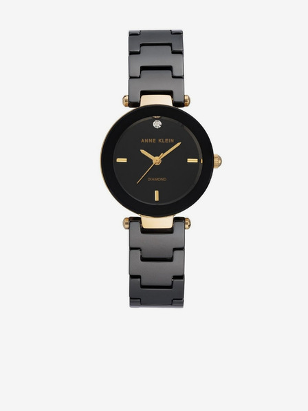 Anne Klein Černé dámské hodinky Anne Klein